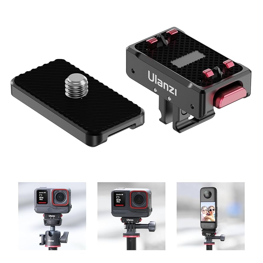 Amazon.com : Ulanzi Quick Release Mount for Insta 360, Snap